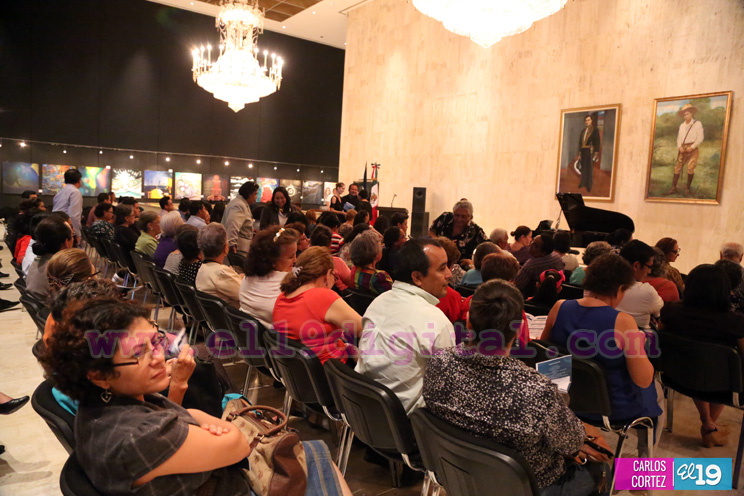 Nicaragua y México se exhiben en concierto de piano en el Teatro Nacional Rubén Darío